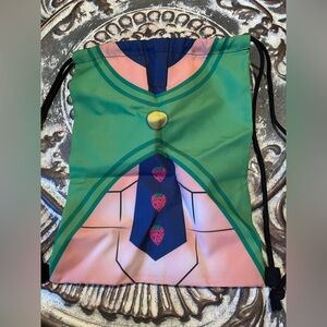 Cosplay Anime Colorful Drawstring Backpack NWOT